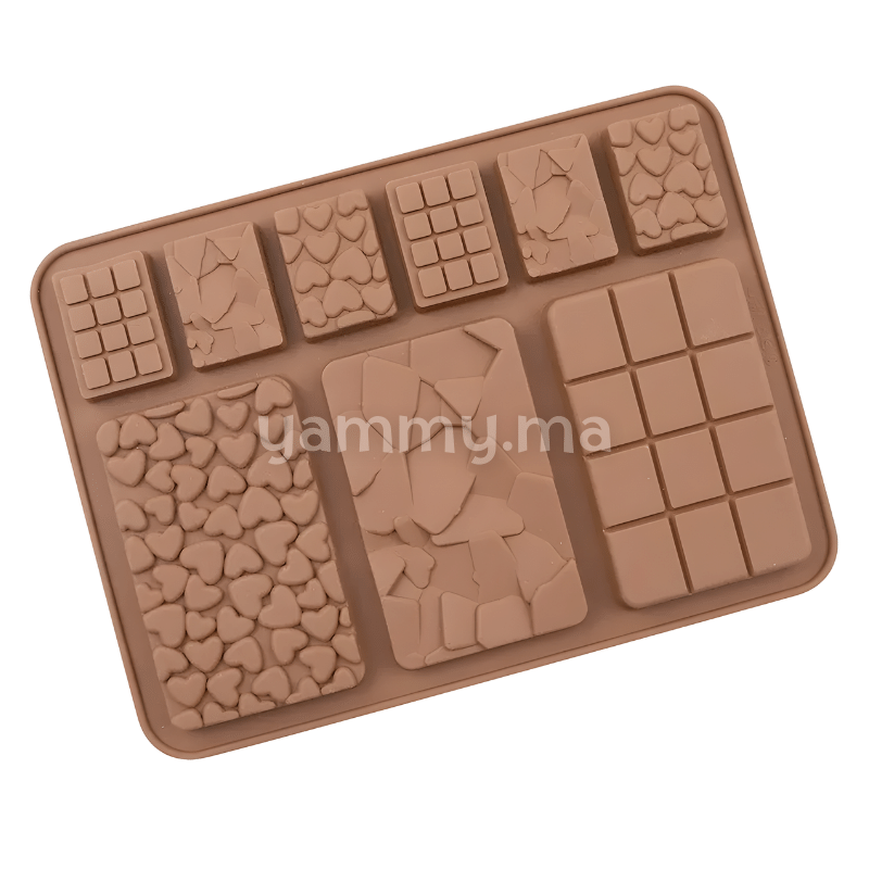 CHEZ AMIR - Moule silicone tablette chocolat café 💥🔥🍫🍫