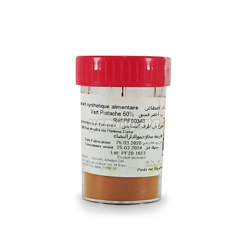 Colorant alimentaire liquide Vert Pistache 58ml - Sélectarôme