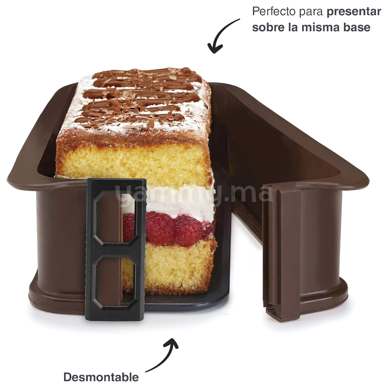 Moule Silicone Cake Démontable 26x10xh7 cm - Lacor 66776