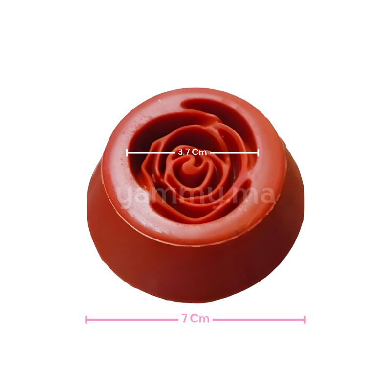 Moule Silicone Rose