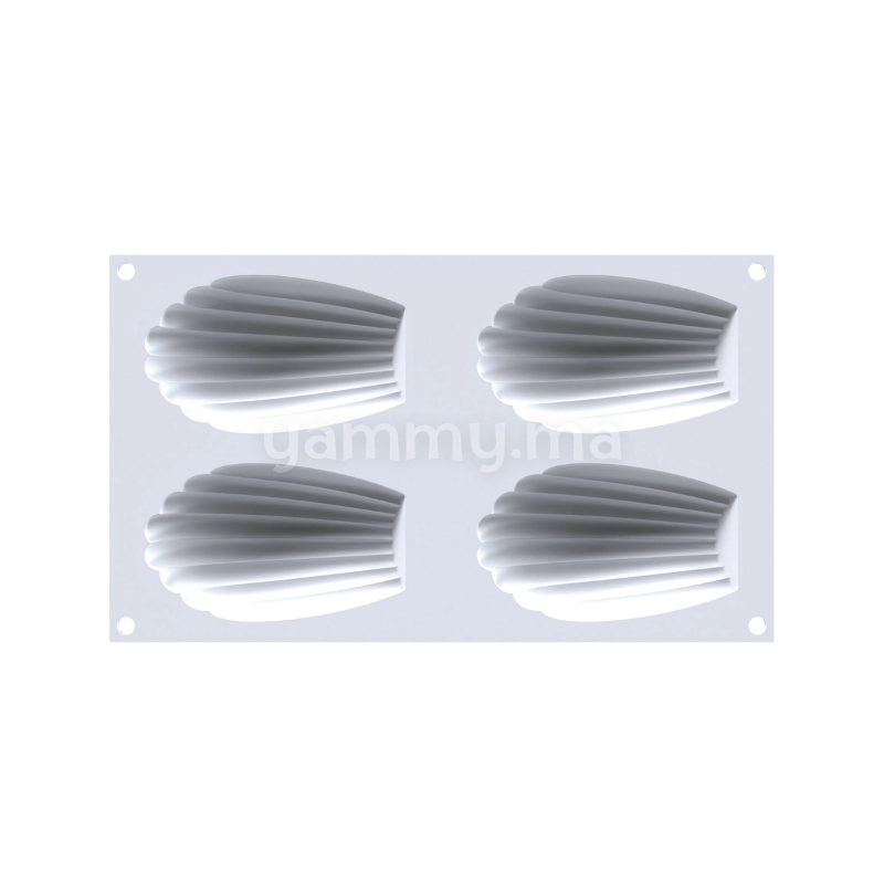 Moule Silicone Madeleine XL95 95ml 11.7x7cm - Silikomart