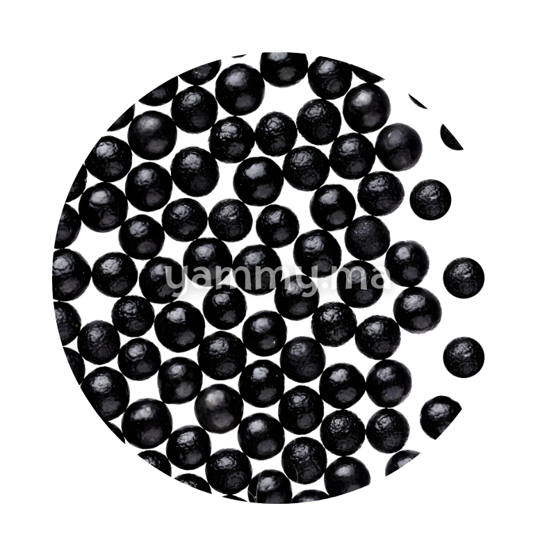 Perles Noires 4 mm 80gr (Repack) - Barbara Luijckx 096889