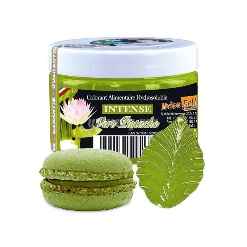 Colorant alimentaire poudre liposoluble vert 20g - i78 - MaSpatule