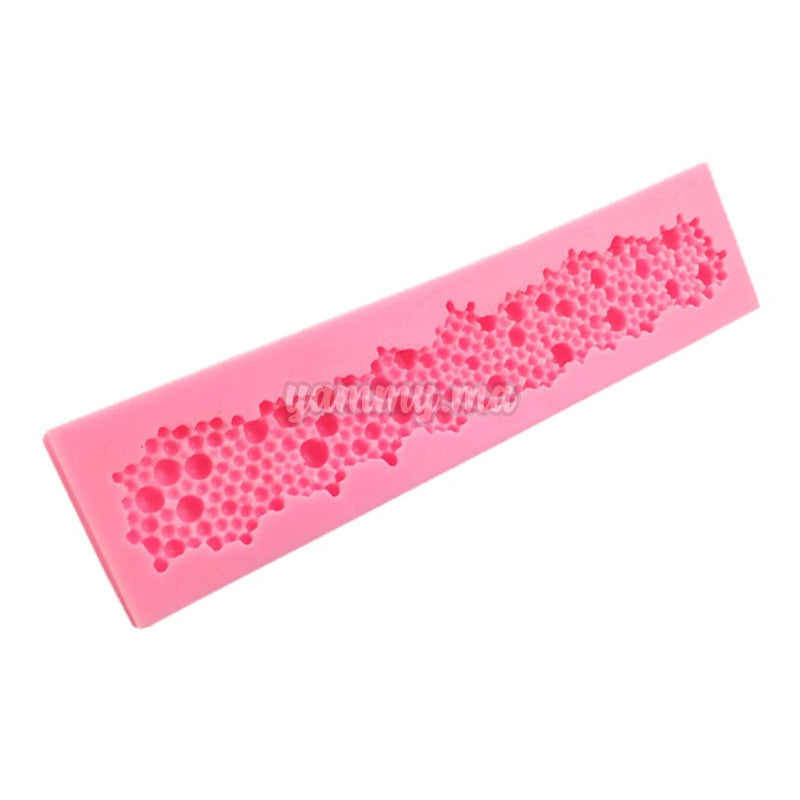 Moule Silicone Bande de Perles 3D